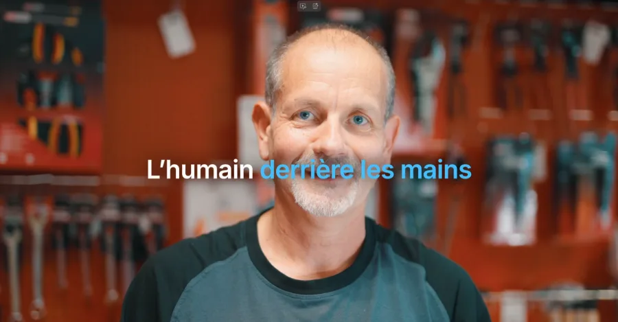 Extrait d’un film de marque réalisé par Neptune Studio